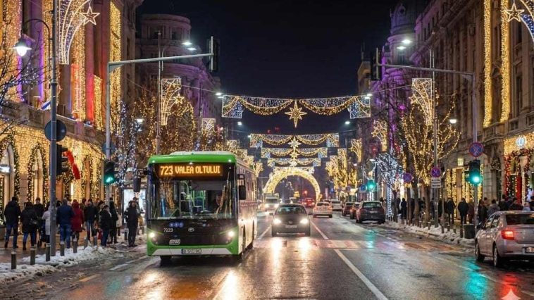 STB, autobuz. Imagine generată cu AI Gemini, verificată de redactor